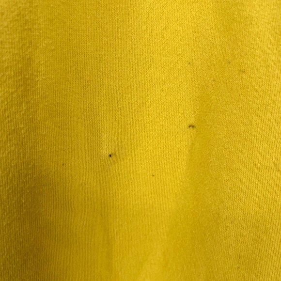 Vintage yellow green Aeropostale Hoodie Y2K size L - Picture 6 of 7